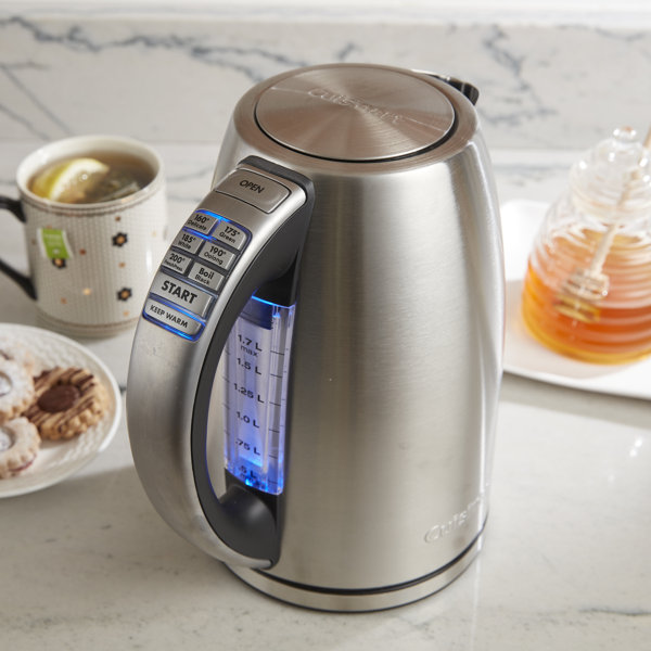 Cuisinart PerfecTemp Cordless Electric Kettle & Reviews Wayfair